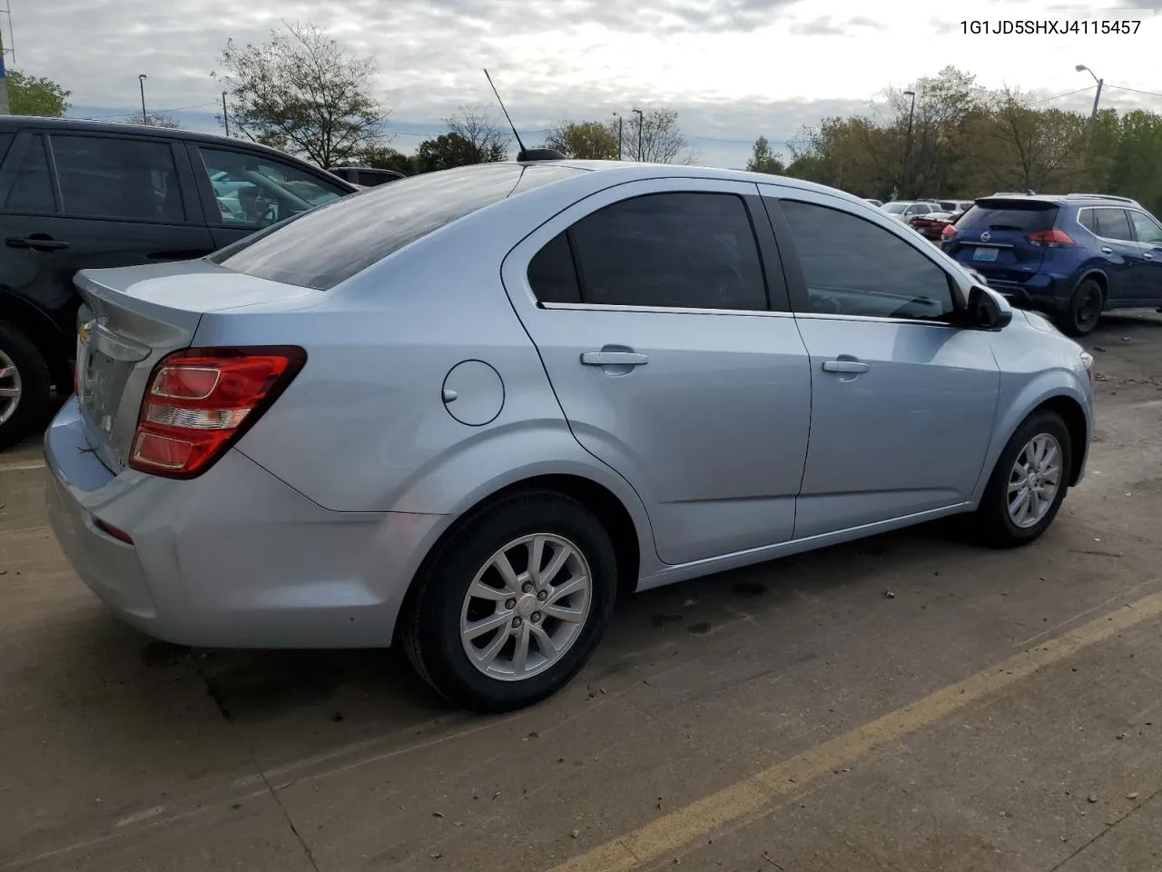 2018 Chevrolet Sonic Lt VIN: 1G1JD5SHXJ4115457 Lot: 72031584