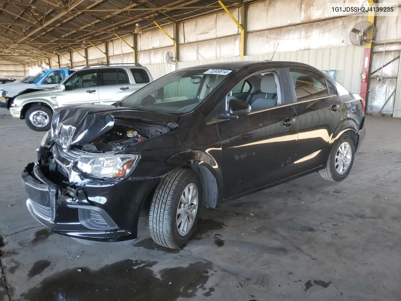 1G1JD5SH2J4139235 2018 Chevrolet Sonic Lt