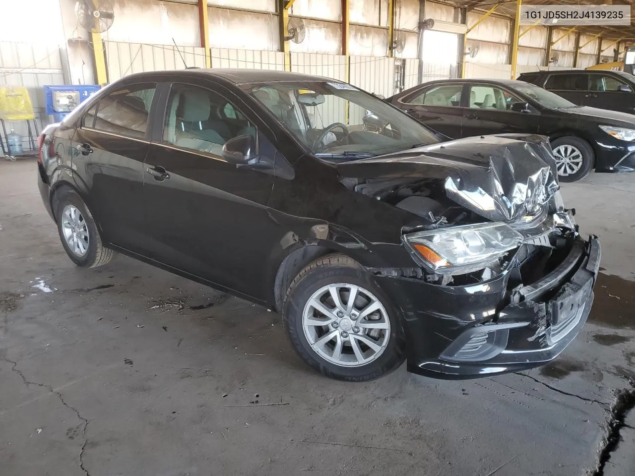 2018 Chevrolet Sonic Lt VIN: 1G1JD5SH2J4139235 Lot: 73349814