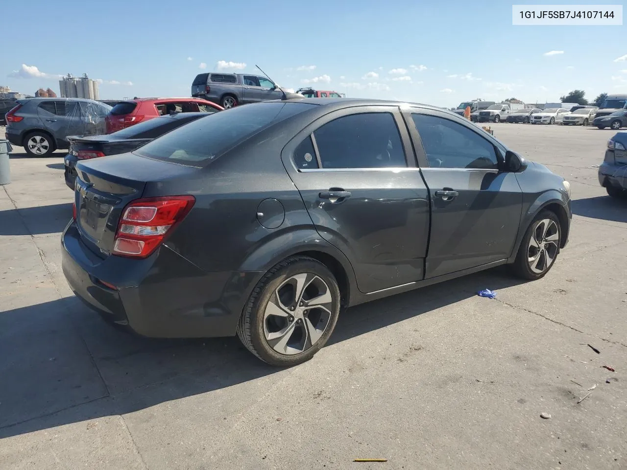 2018 Chevrolet Sonic Premier VIN: 1G1JF5SB7J4107144 Lot: 73365714