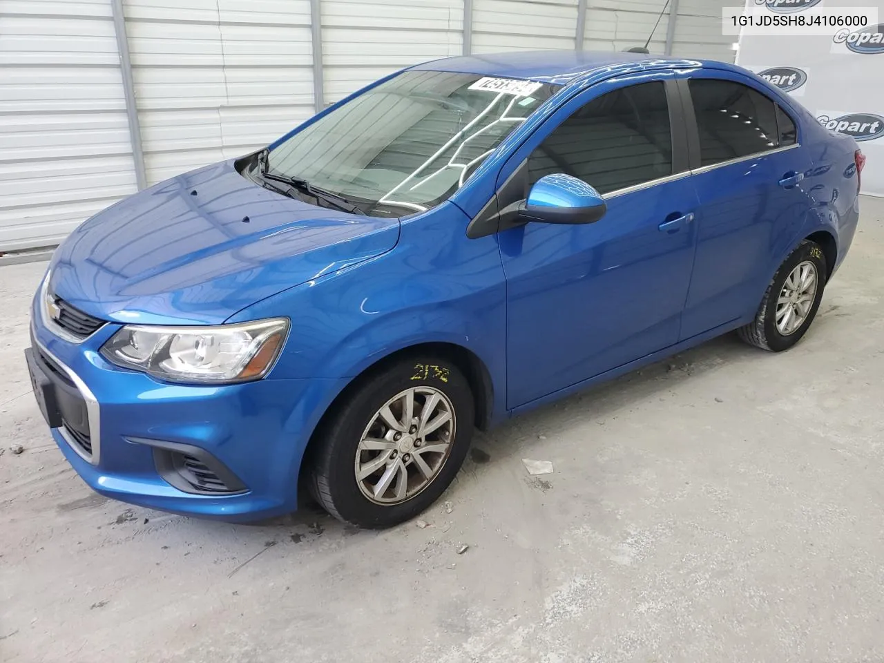 1G1JD5SH8J4106000 2018 Chevrolet Sonic Lt