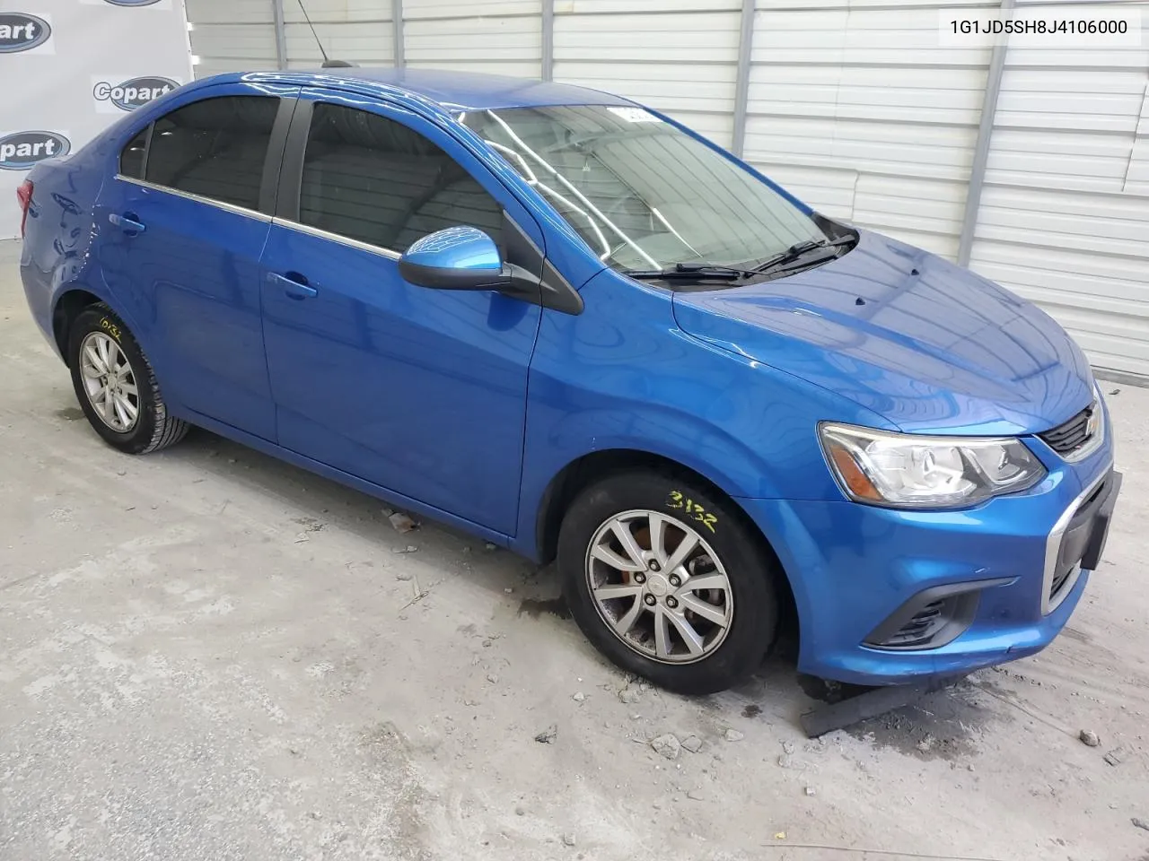 1G1JD5SH8J4106000 2018 Chevrolet Sonic Lt