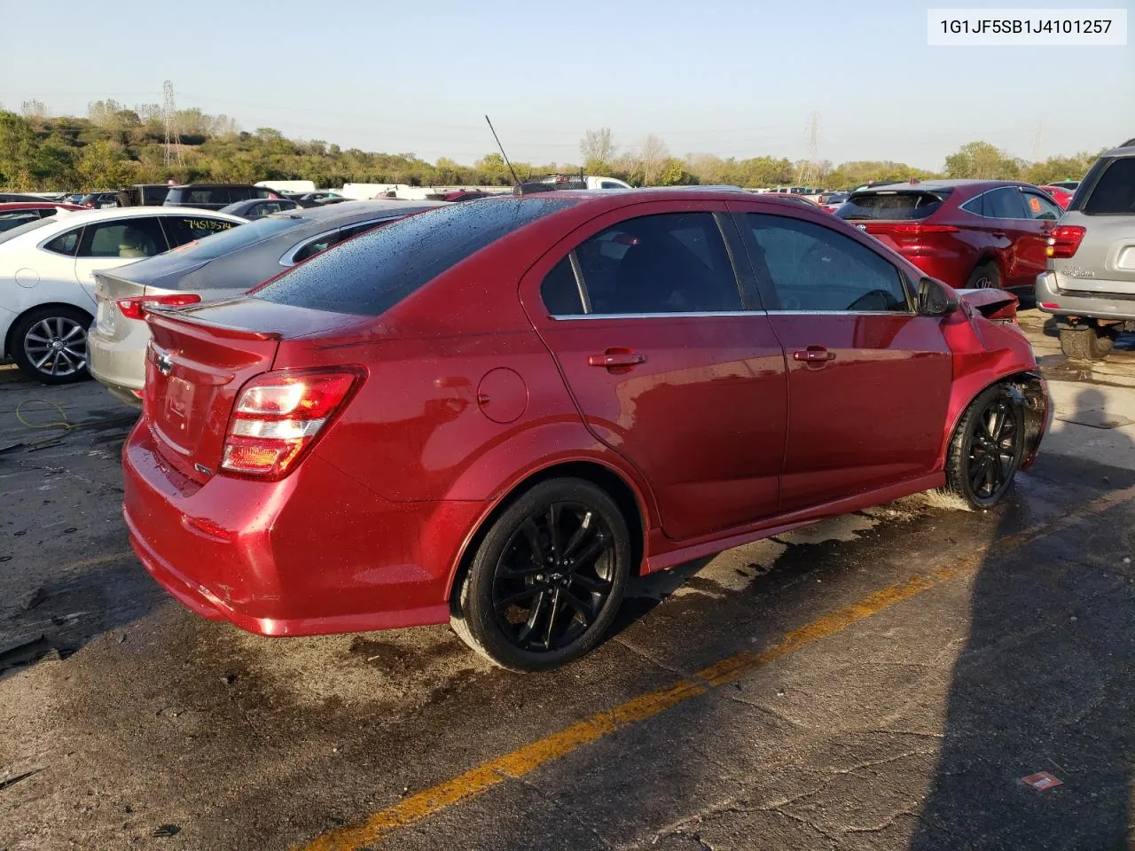 1G1JF5SB1J4101257 2018 Chevrolet Sonic Premier