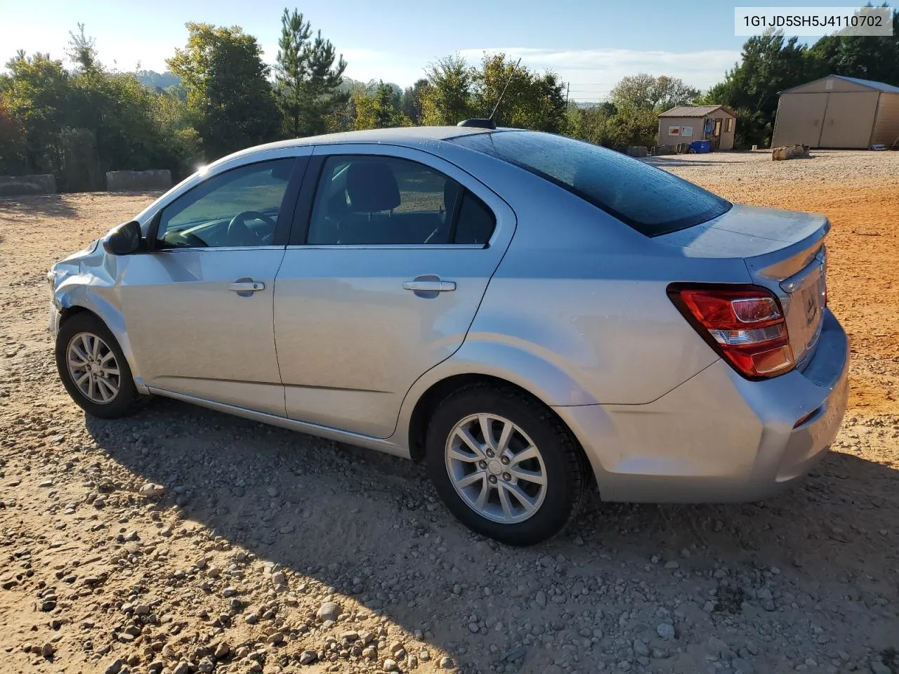 2018 Chevrolet Sonic Lt VIN: 1G1JD5SH5J4110702 Lot: 75388424