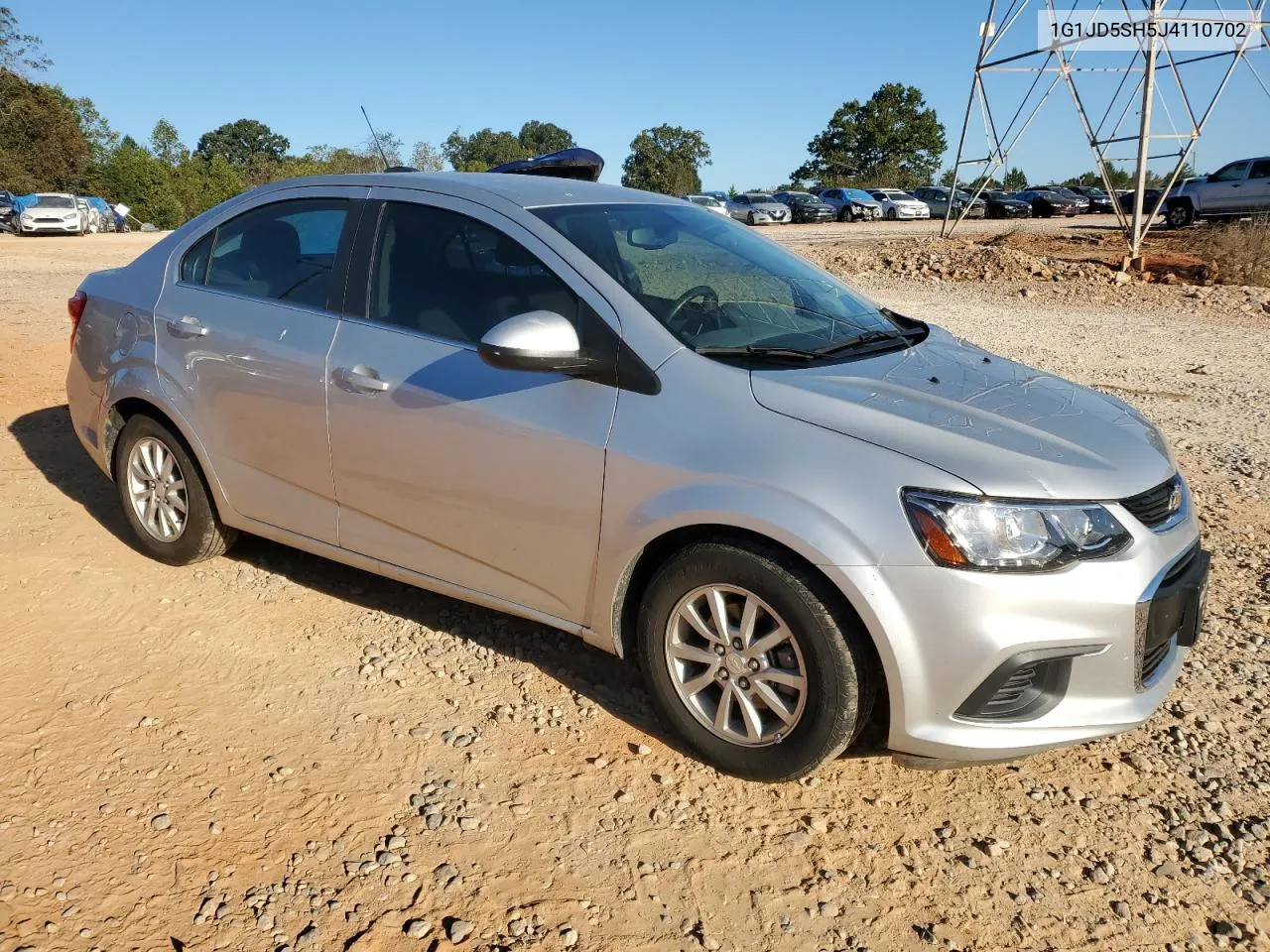 2018 Chevrolet Sonic Lt VIN: 1G1JD5SH5J4110702 Lot: 75388424