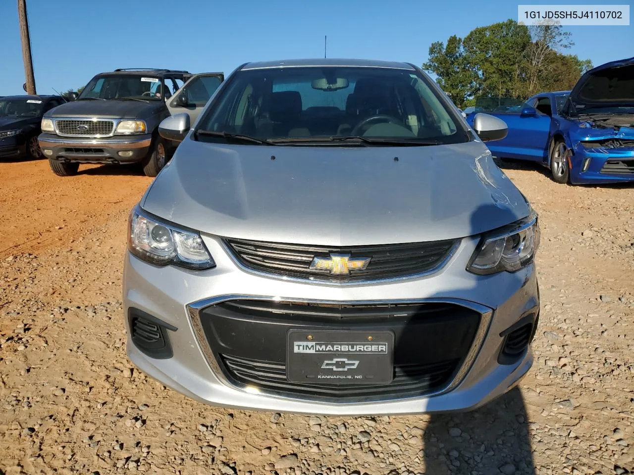 2018 Chevrolet Sonic Lt VIN: 1G1JD5SH5J4110702 Lot: 75388424