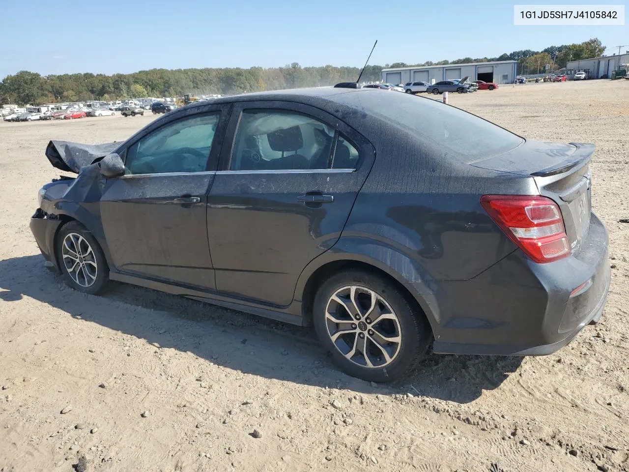 2018 Chevrolet Sonic Lt VIN: 1G1JD5SH7J4105842 Lot: 76524304