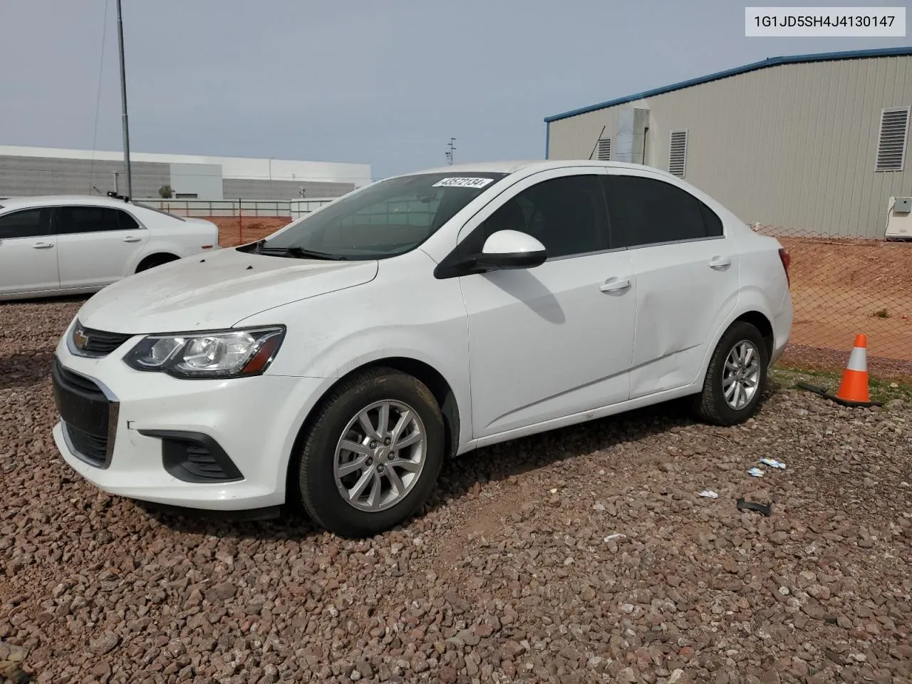 2018 Chevrolet Sonic Lt VIN: 1G1JD5SH4J4130147 Lot: 76749734