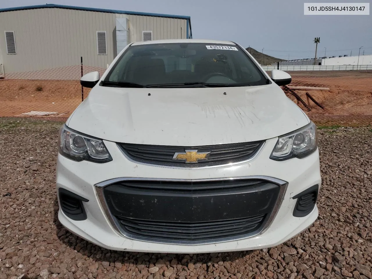 2018 Chevrolet Sonic Lt VIN: 1G1JD5SH4J4130147 Lot: 76749734