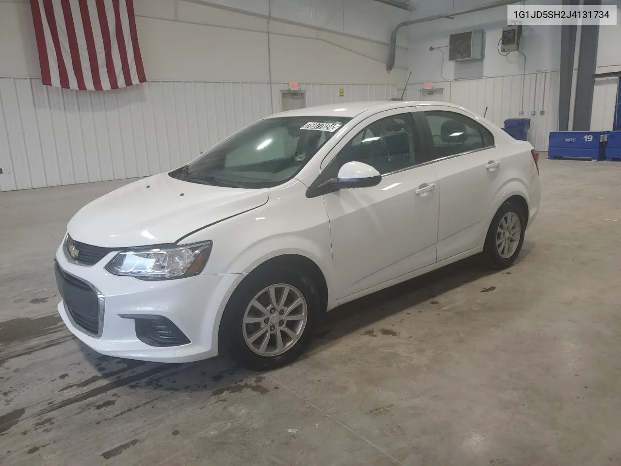 2018 Chevrolet Sonic Lt VIN: 1G1JD5SH2J4131734 Lot: 76977024