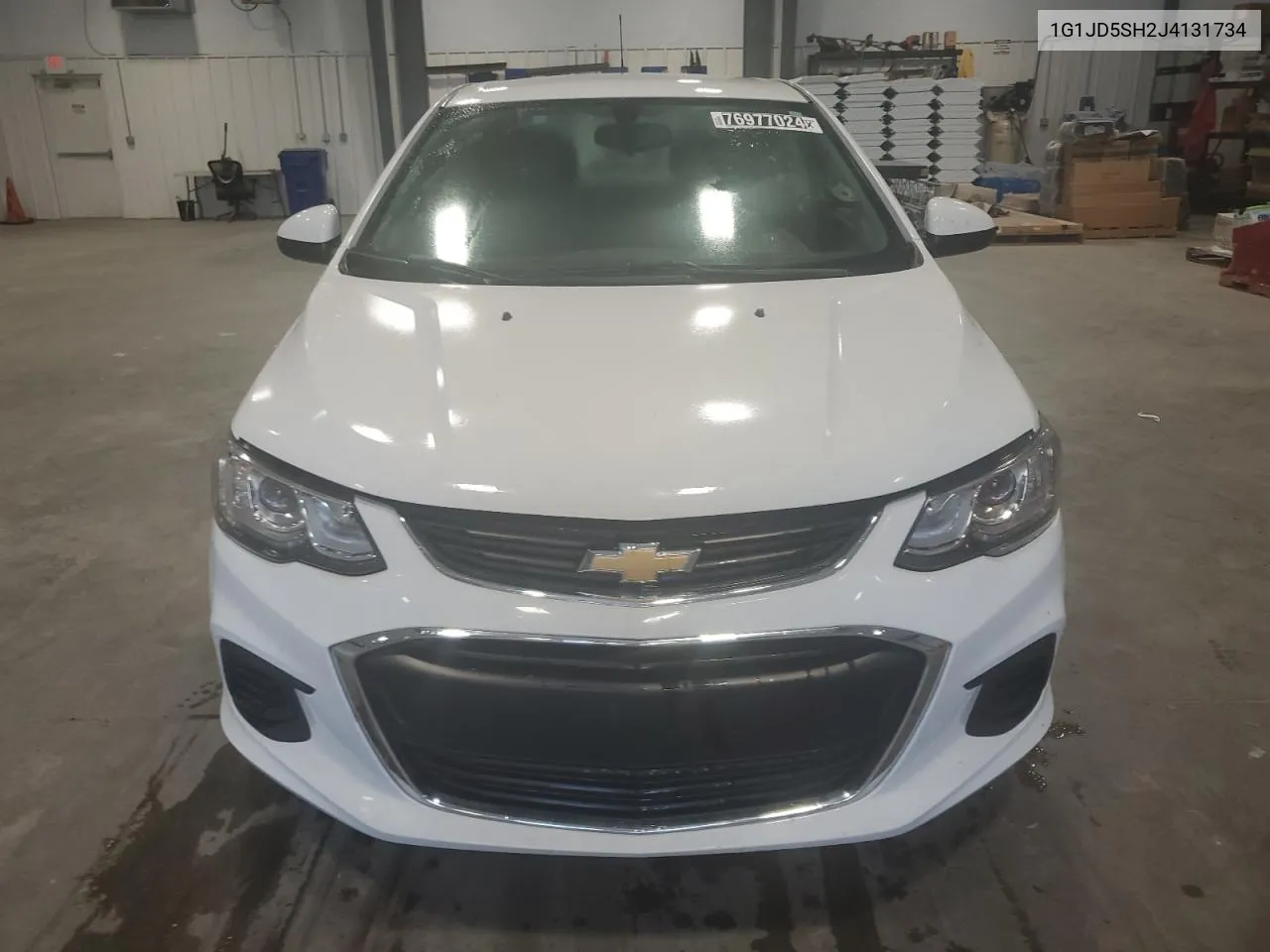 2018 Chevrolet Sonic Lt VIN: 1G1JD5SH2J4131734 Lot: 76977024