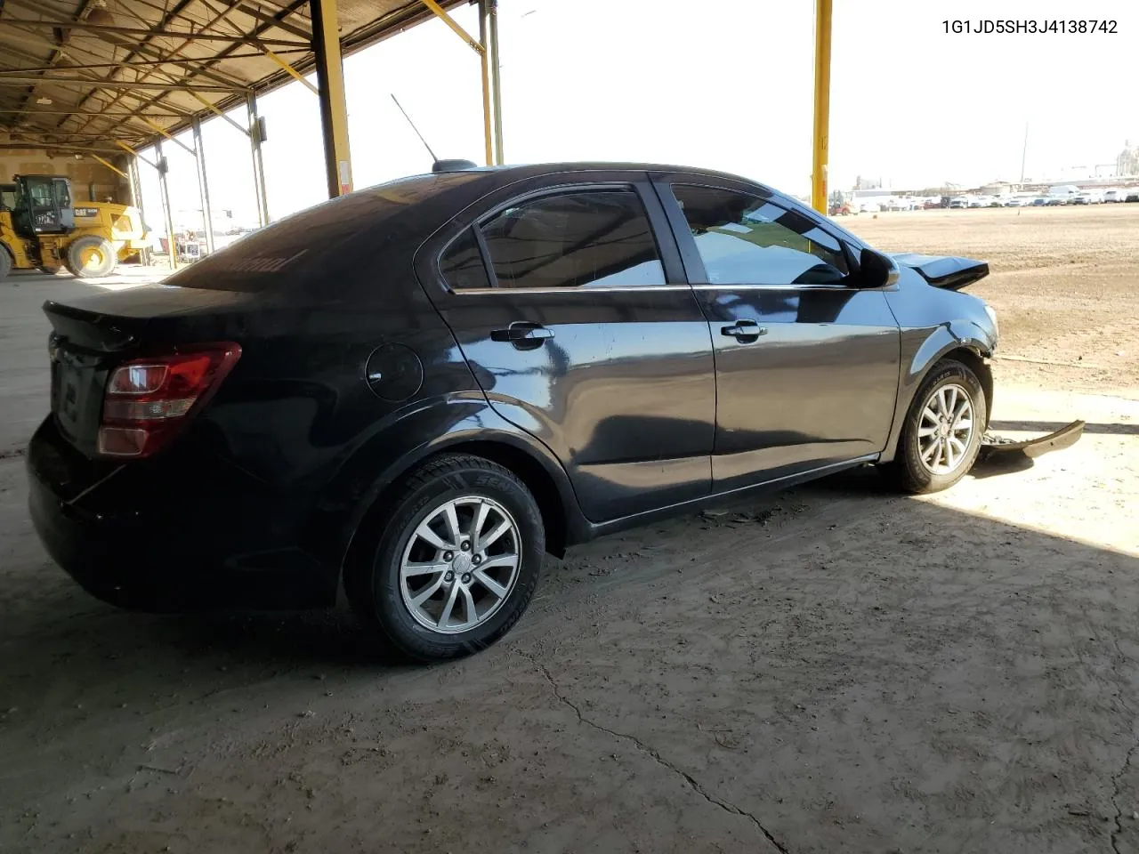 2018 Chevrolet Sonic Lt VIN: 1G1JD5SH3J4138742 Lot: 77908904