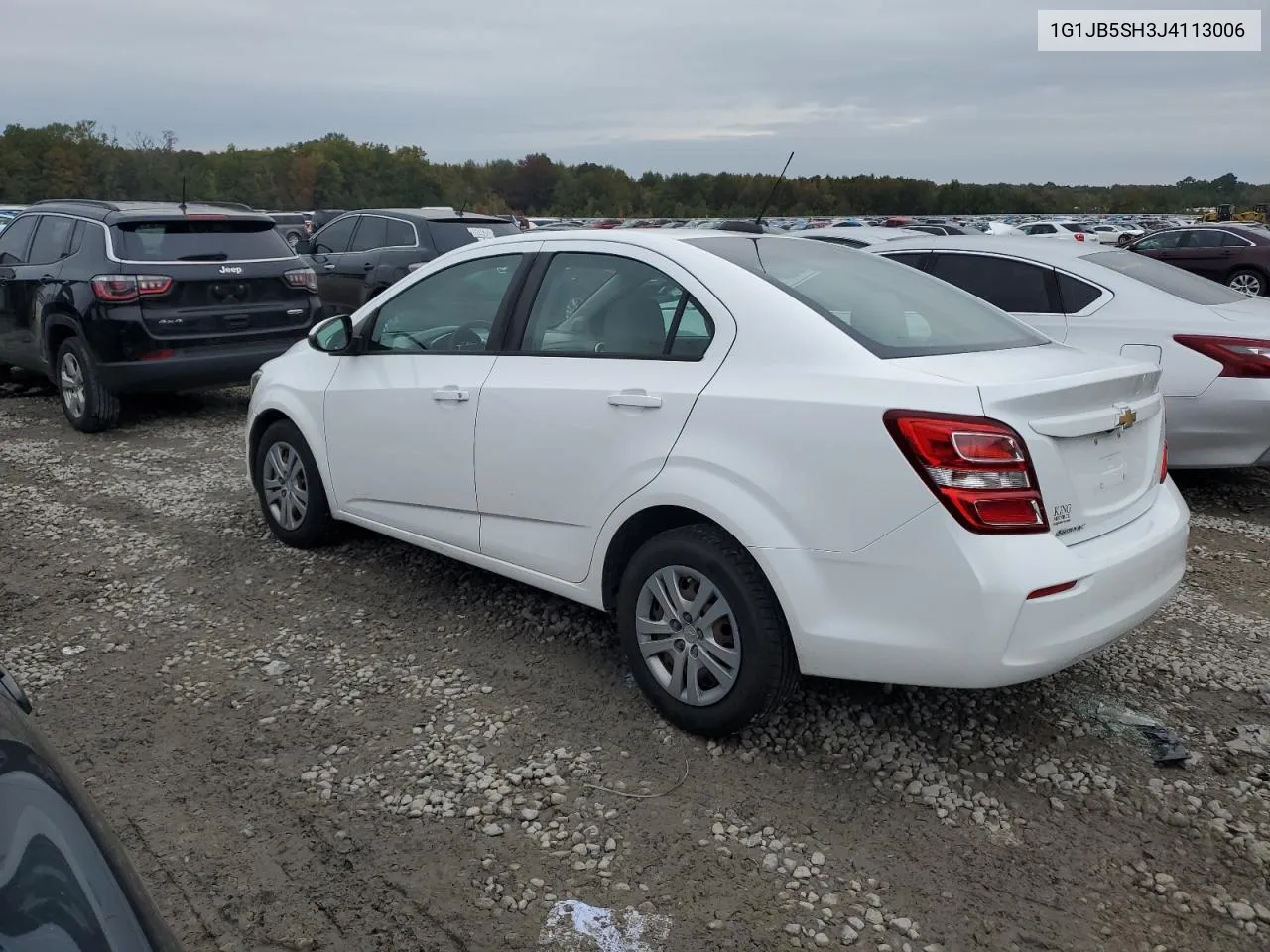 2018 Chevrolet Sonic Ls VIN: 1G1JB5SH3J4113006 Lot: 78708934