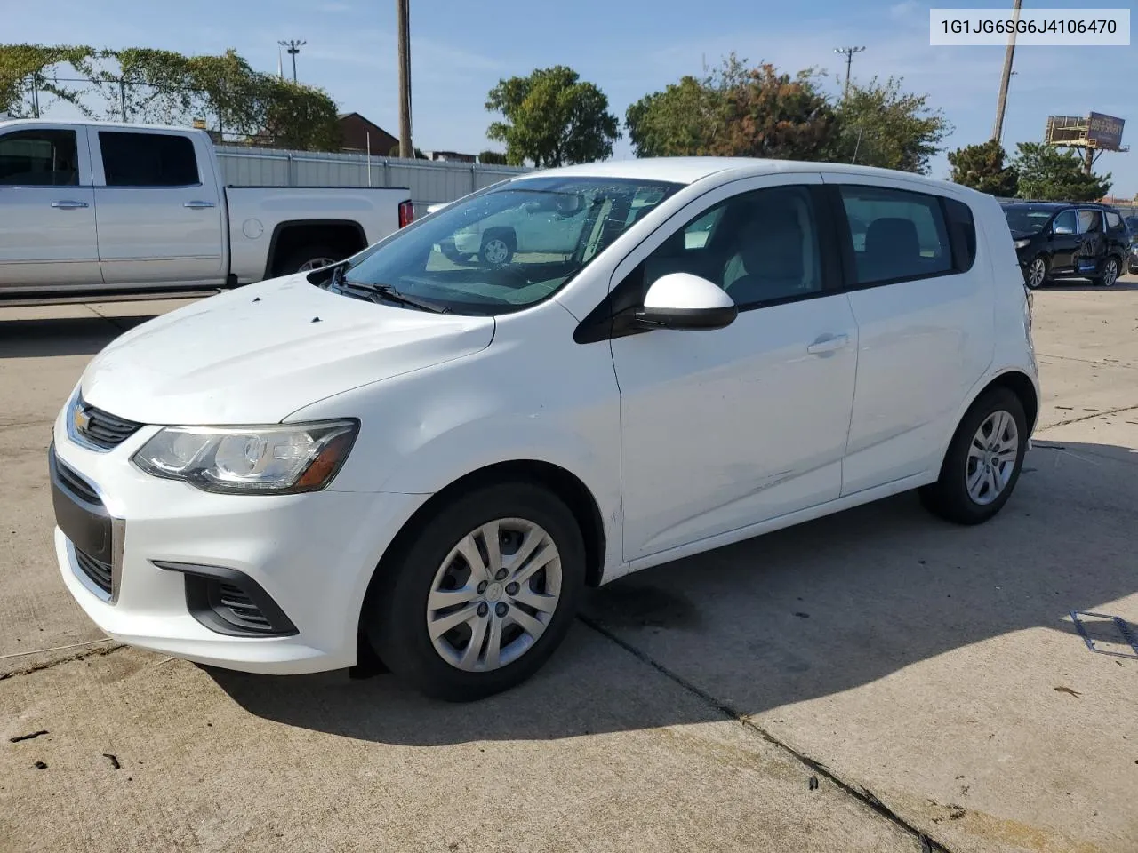 2018 Chevrolet Sonic VIN: 1G1JG6SG6J4106470 Lot: 79023134