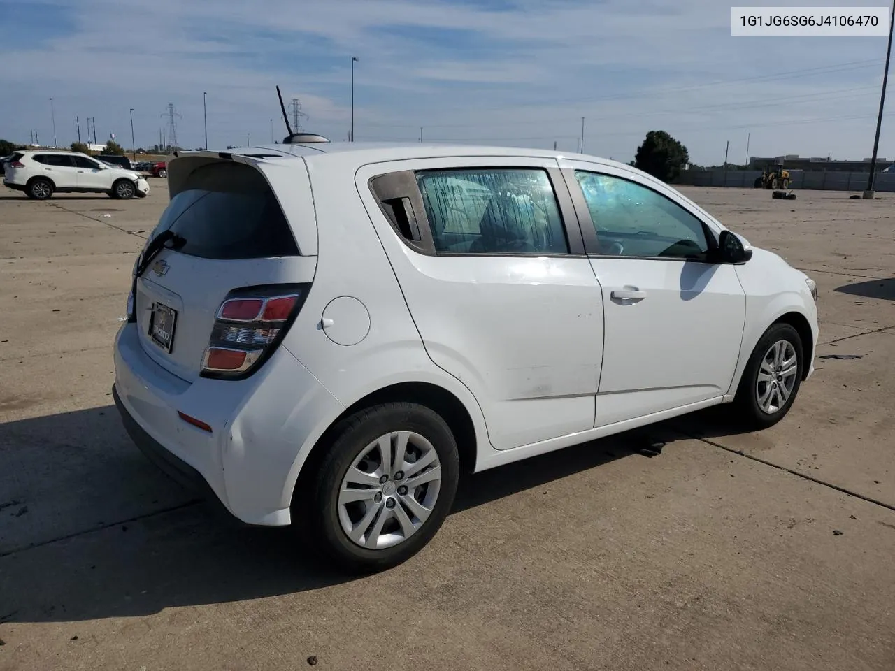 2018 Chevrolet Sonic VIN: 1G1JG6SG6J4106470 Lot: 79023134