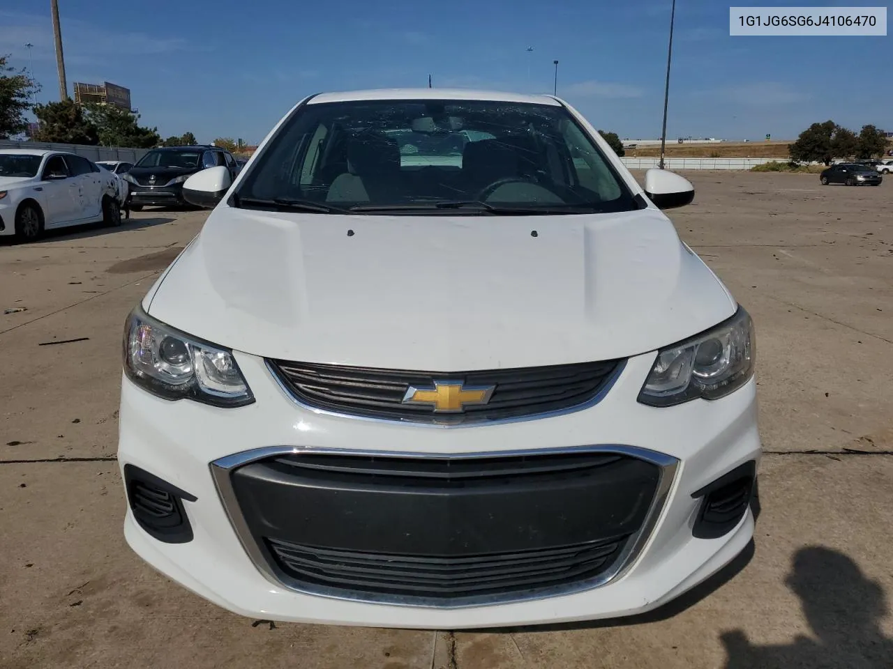 2018 Chevrolet Sonic VIN: 1G1JG6SG6J4106470 Lot: 79023134