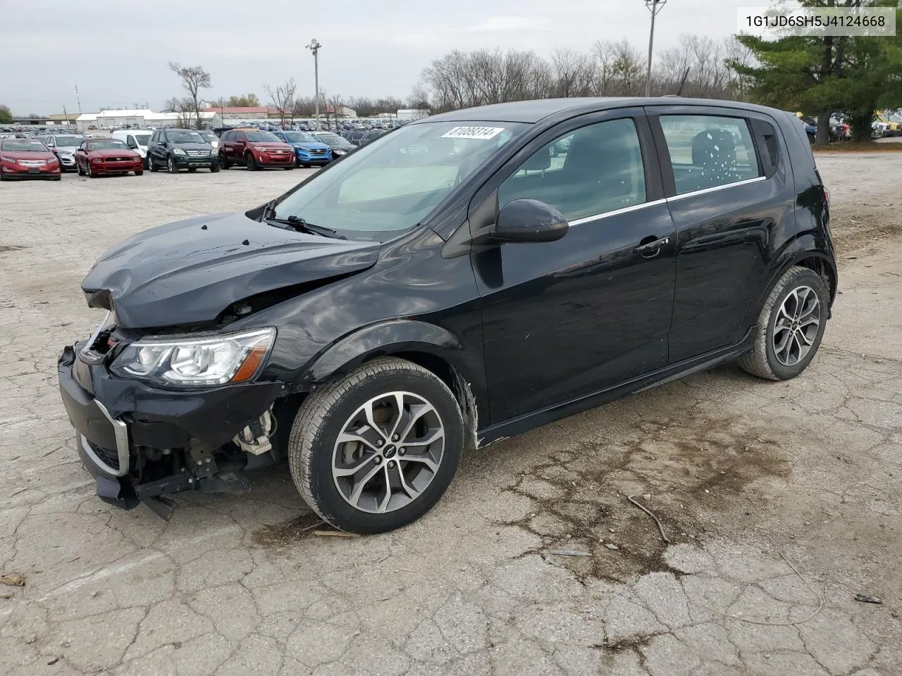 2018 Chevrolet Sonic Lt VIN: 1G1JD6SH5J4124668 Lot: 81089314