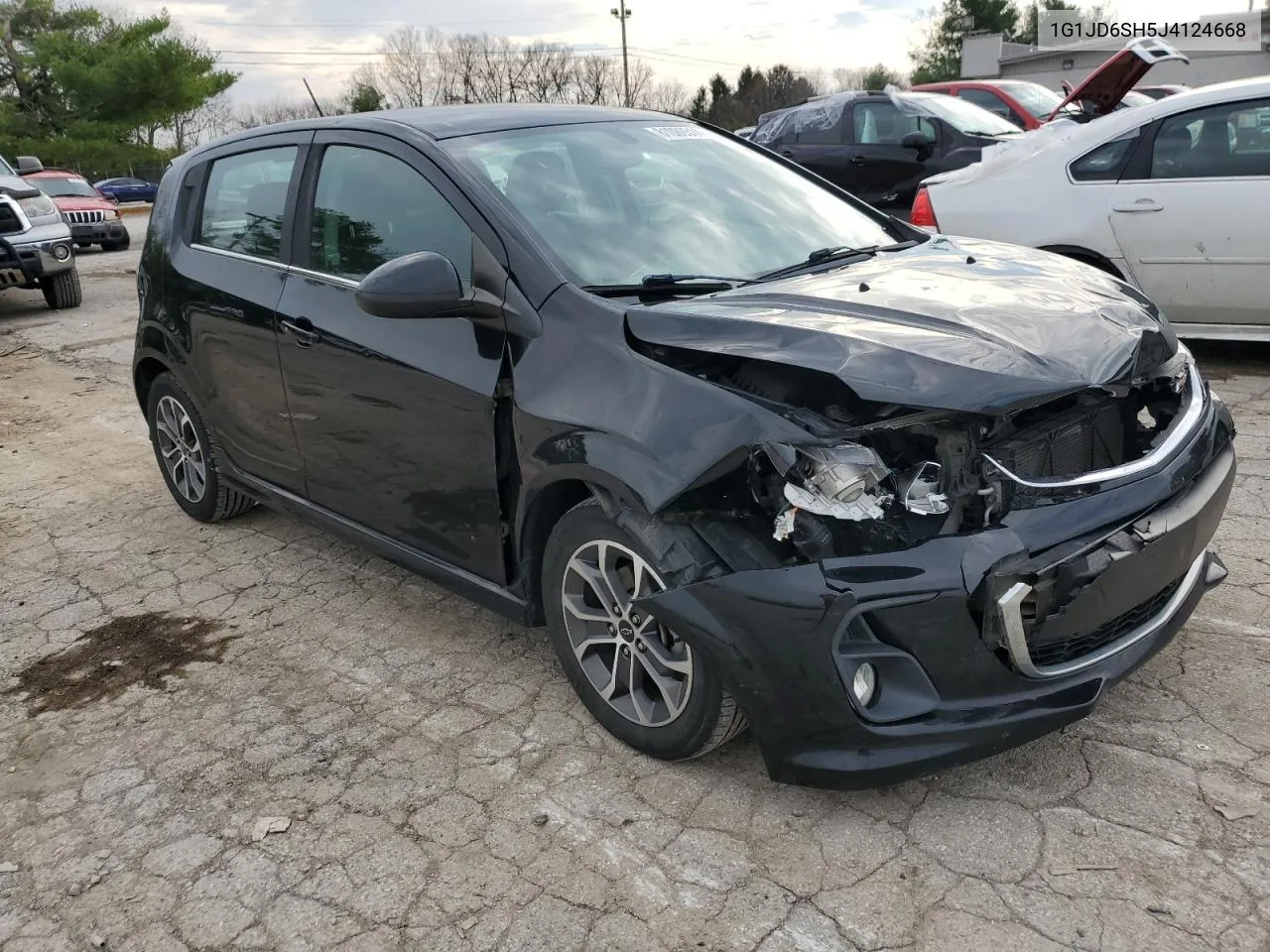 2018 Chevrolet Sonic Lt VIN: 1G1JD6SH5J4124668 Lot: 81089314