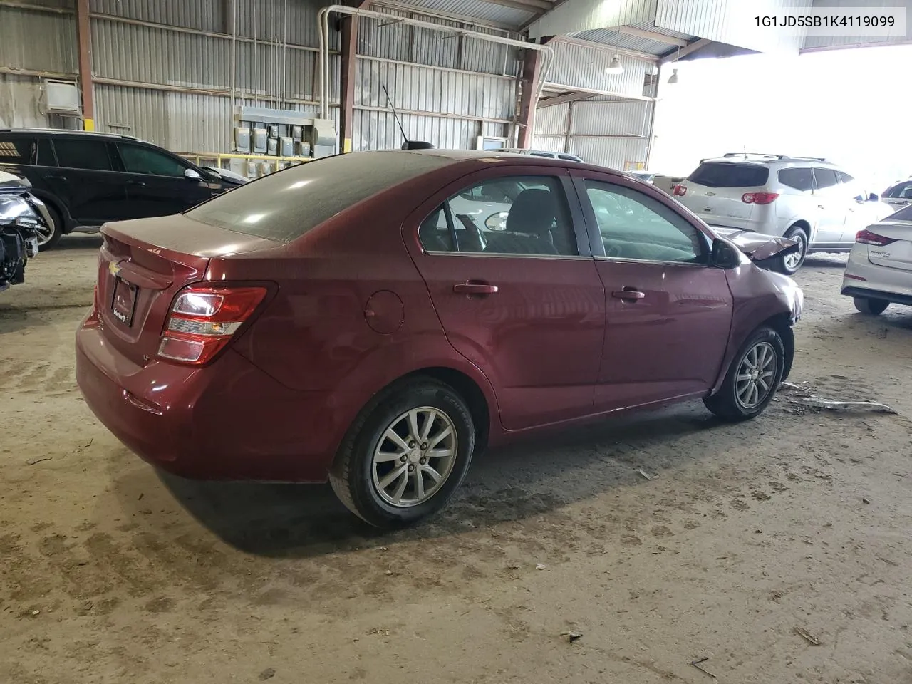 1G1JD5SB1K4119099 2019 Chevrolet Sonic Lt