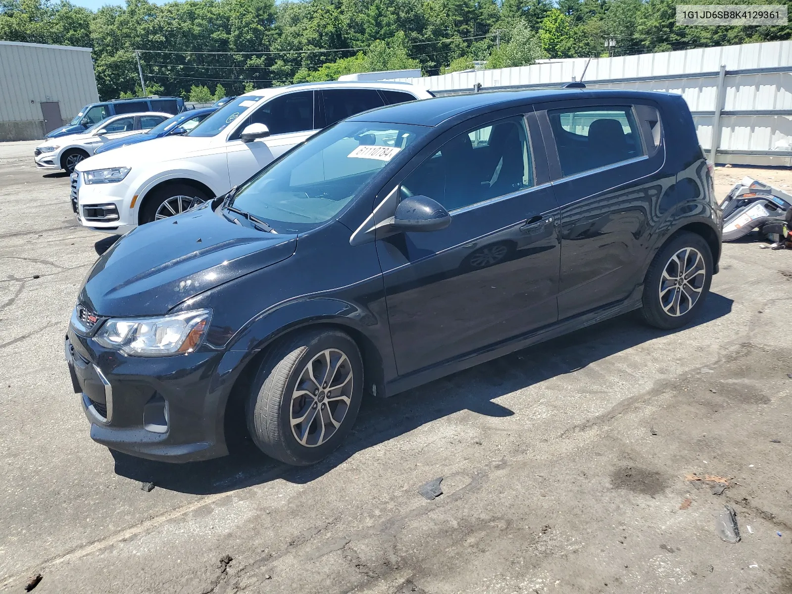 1G1JD6SB8K4129361 2019 Chevrolet Sonic Lt