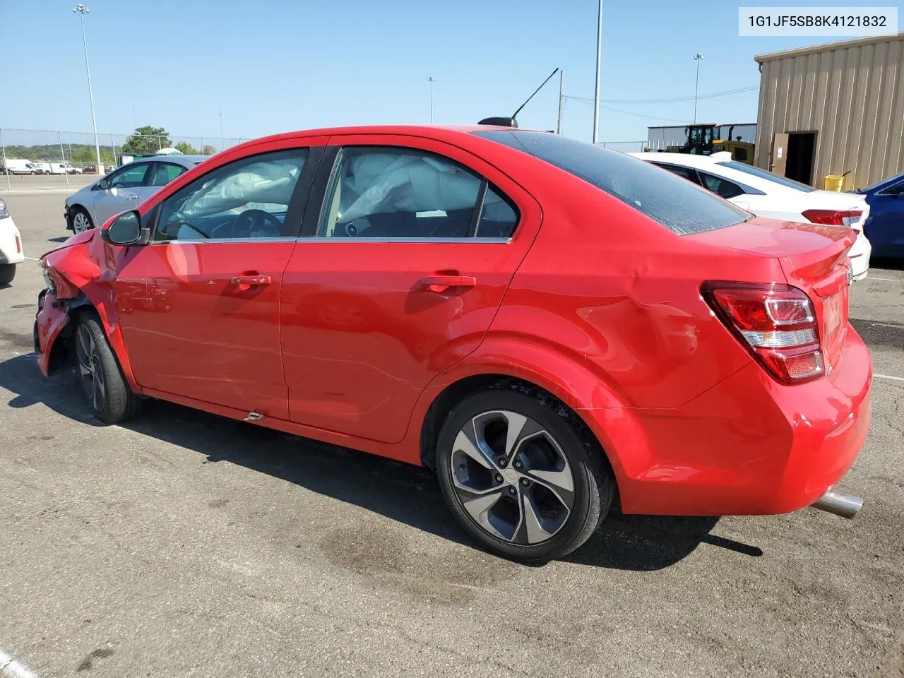 2019 Chevrolet Sonic Premier VIN: 1G1JF5SB8K4121832 Lot: 67246434