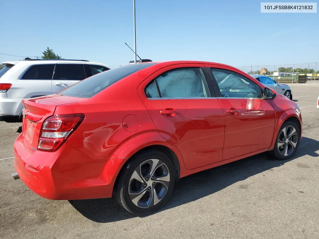 2019 Chevrolet Sonic Premier VIN: 1G1JF5SB8K4121832 Lot: 67246434