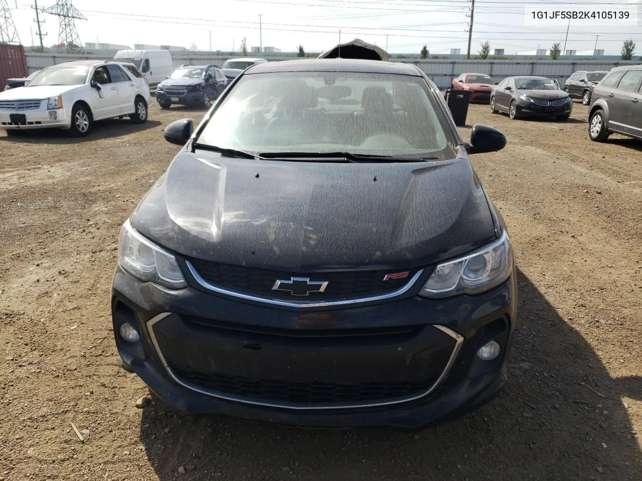 2019 Chevrolet Sonic Premier VIN: 1G1JF5SB2K4105139 Lot: 67351374