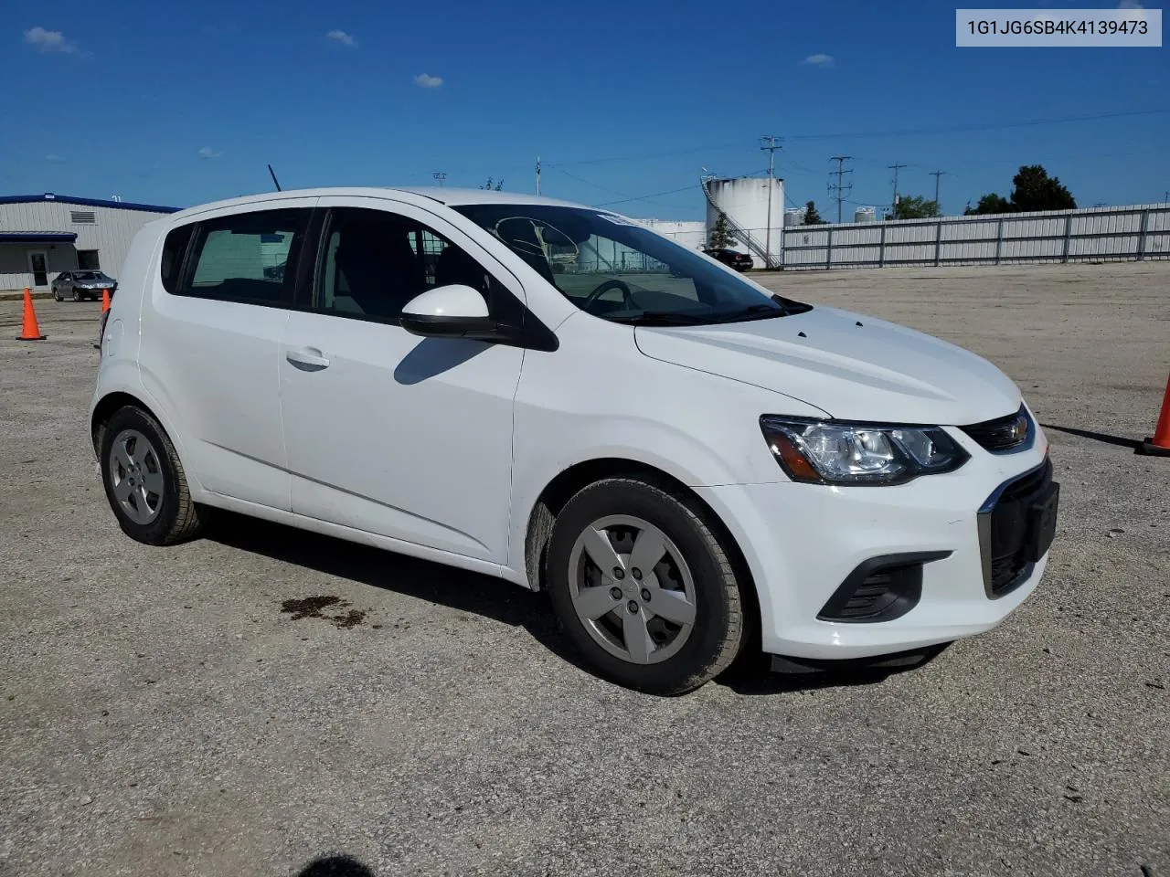 2019 Chevrolet Sonic VIN: 1G1JG6SB4K4139473 Lot: 71991754