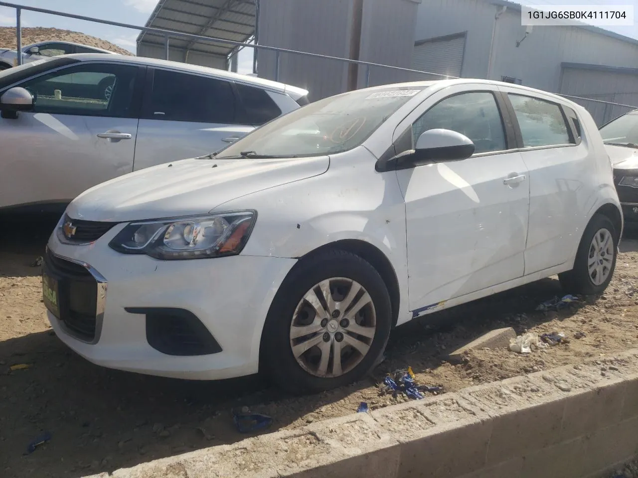 1G1JG6SB0K4111704 2019 Chevrolet Sonic