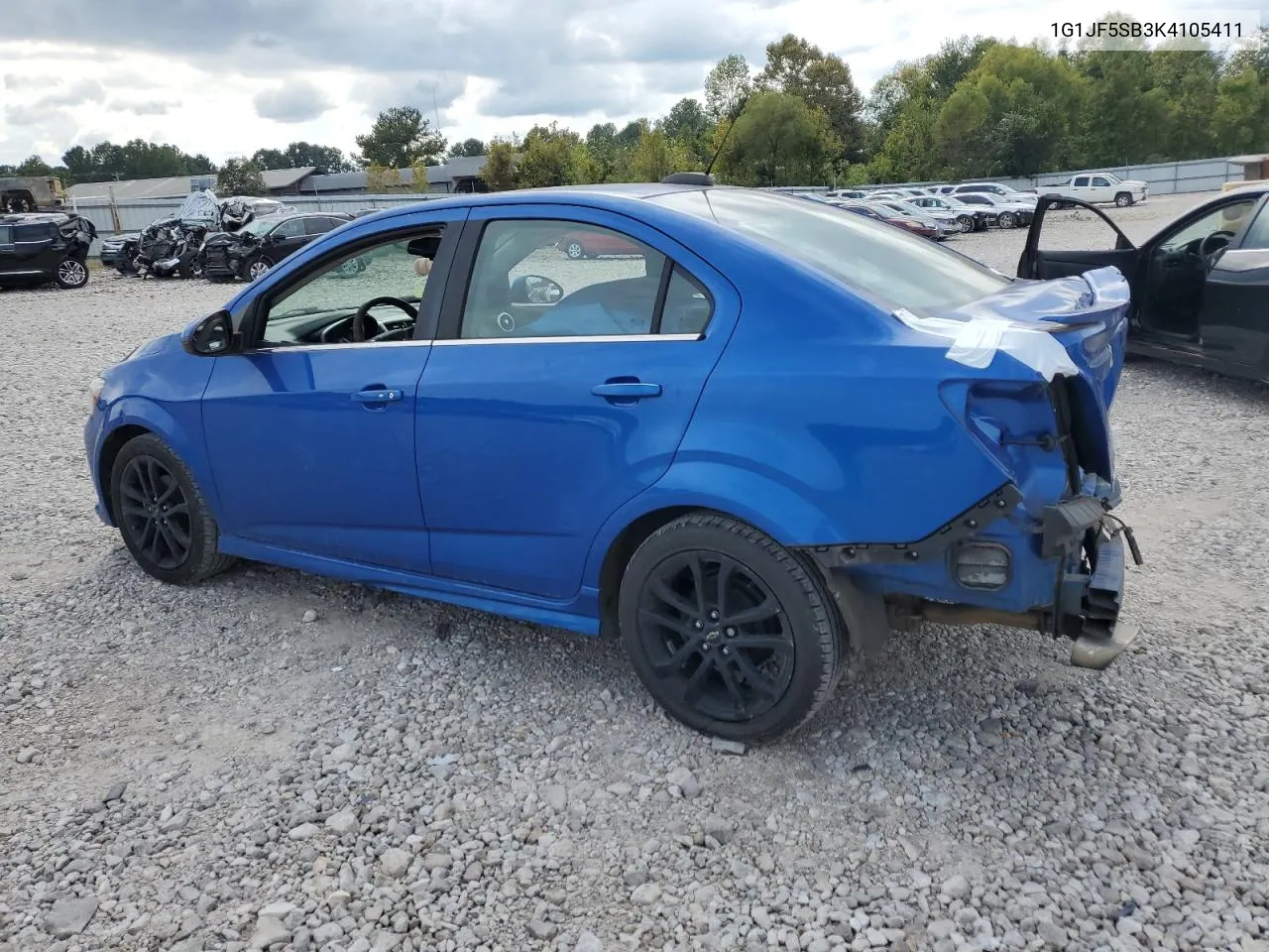 2019 Chevrolet Sonic Premier VIN: 1G1JF5SB3K4105411 Lot: 74526784