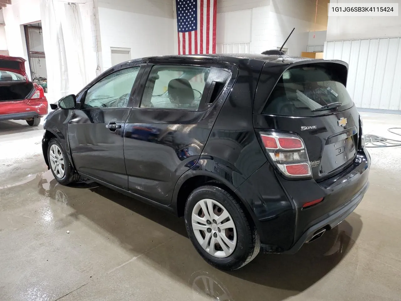 2019 Chevrolet Sonic VIN: 1G1JG6SB3K4115424 Lot: 77026024