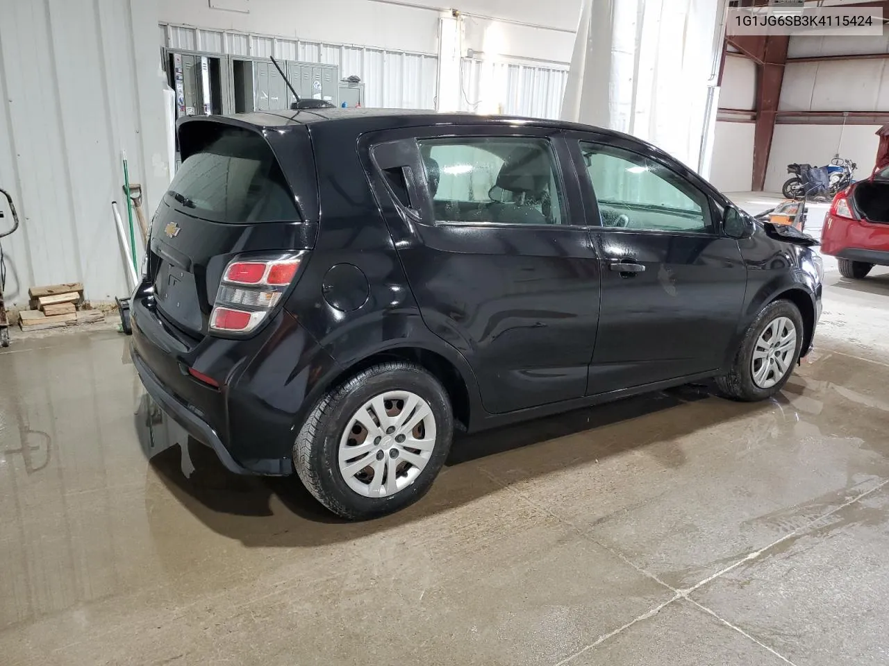 2019 Chevrolet Sonic VIN: 1G1JG6SB3K4115424 Lot: 77026024