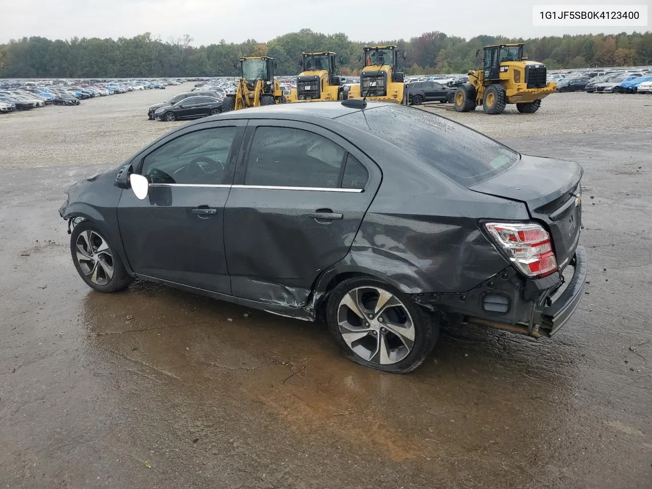 2019 Chevrolet Sonic Premier VIN: 1G1JF5SB0K4123400 Lot: 77690144