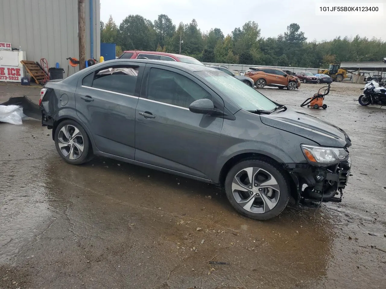 2019 Chevrolet Sonic Premier VIN: 1G1JF5SB0K4123400 Lot: 77690144