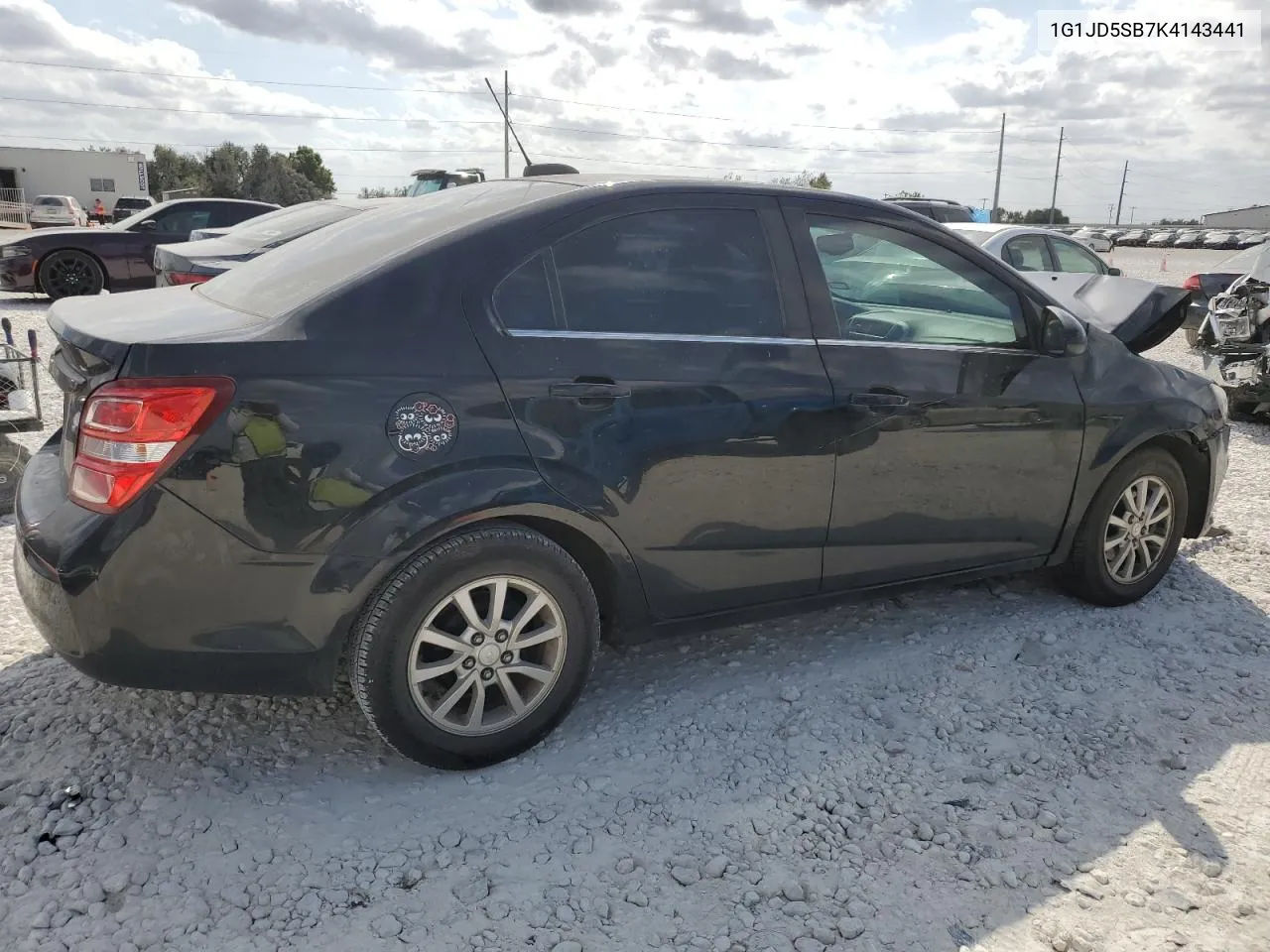 2019 Chevrolet Sonic Lt VIN: 1G1JD5SB7K4143441 Lot: 78541494