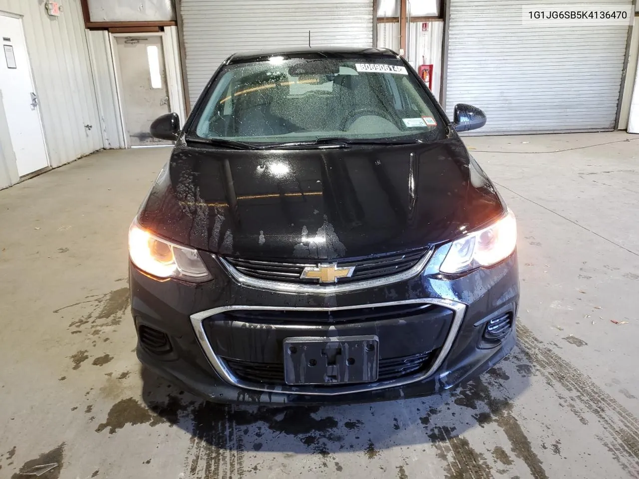 2019 Chevrolet Sonic VIN: 1G1JG6SB5K4136470 Lot: 80690614