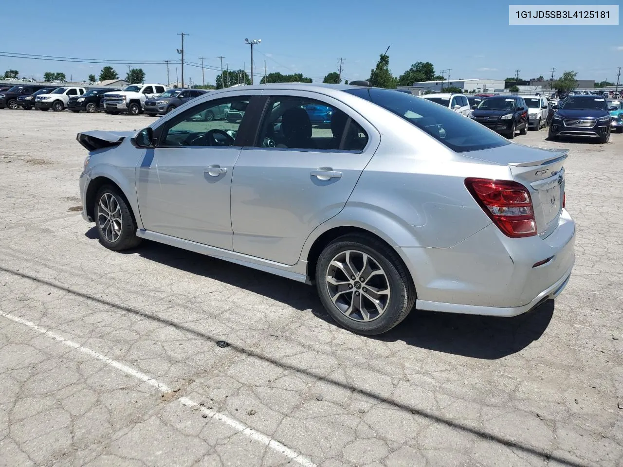 2020 Chevrolet Sonic Lt VIN: 1G1JD5SB3L4125181 Lot: 58294554