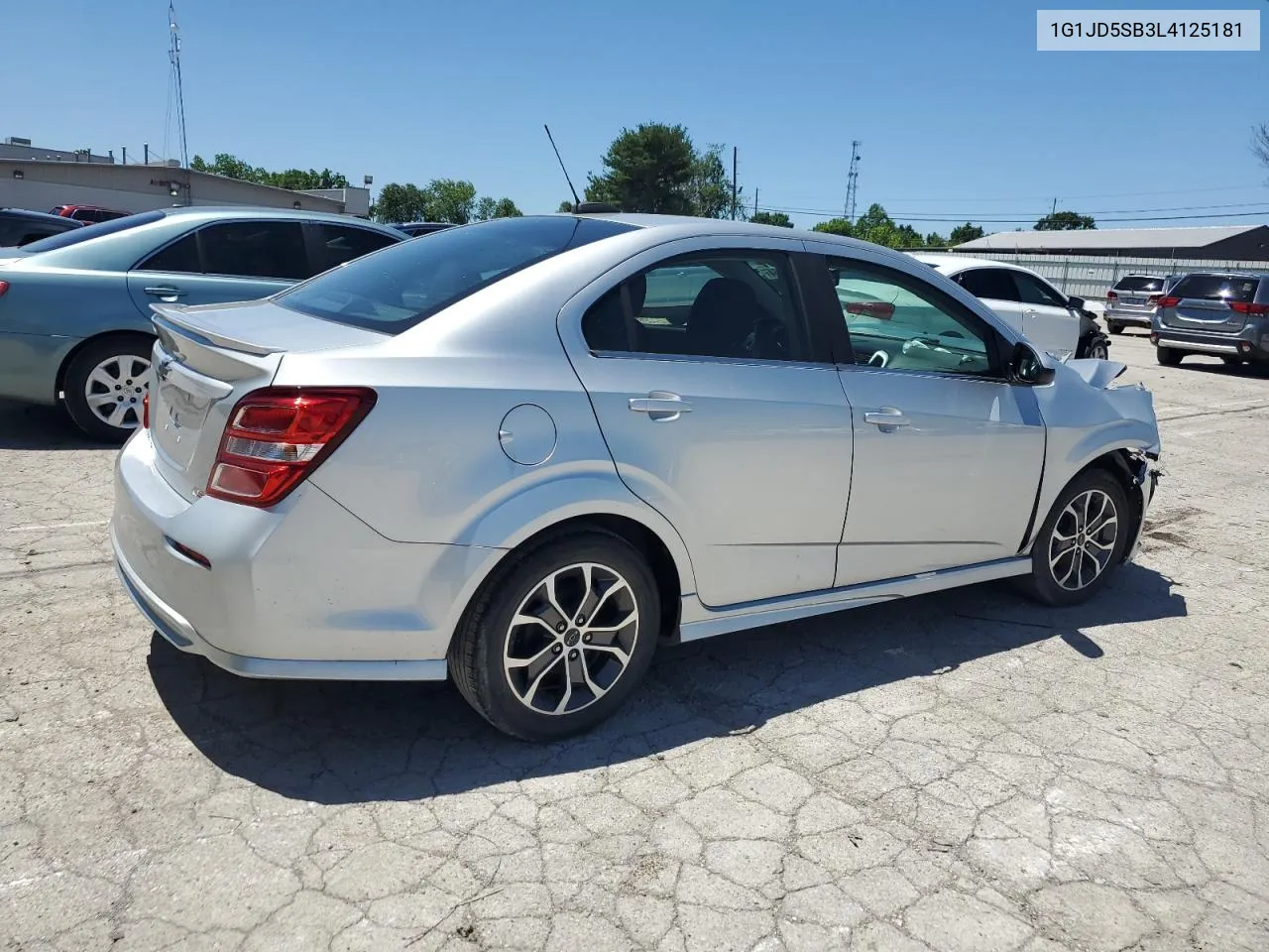 2020 Chevrolet Sonic Lt VIN: 1G1JD5SB3L4125181 Lot: 58294554