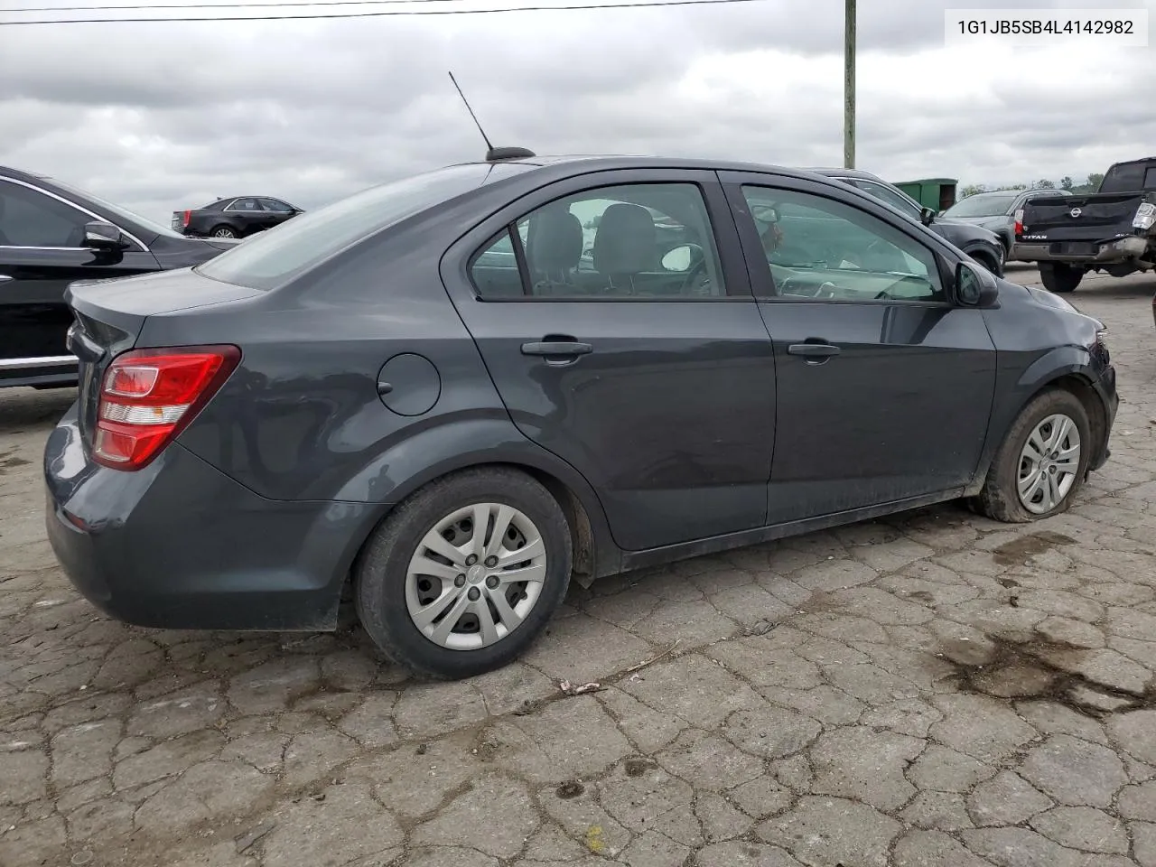 2020 Chevrolet Sonic Ls VIN: 1G1JB5SB4L4142982 Lot: 60891194