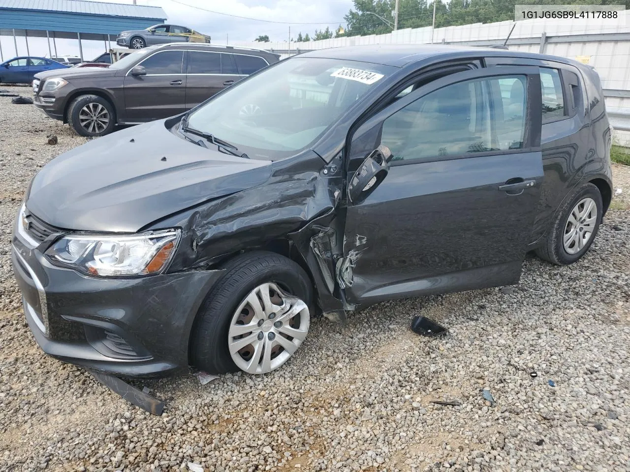 1G1JG6SB9L4117888 2020 Chevrolet Sonic