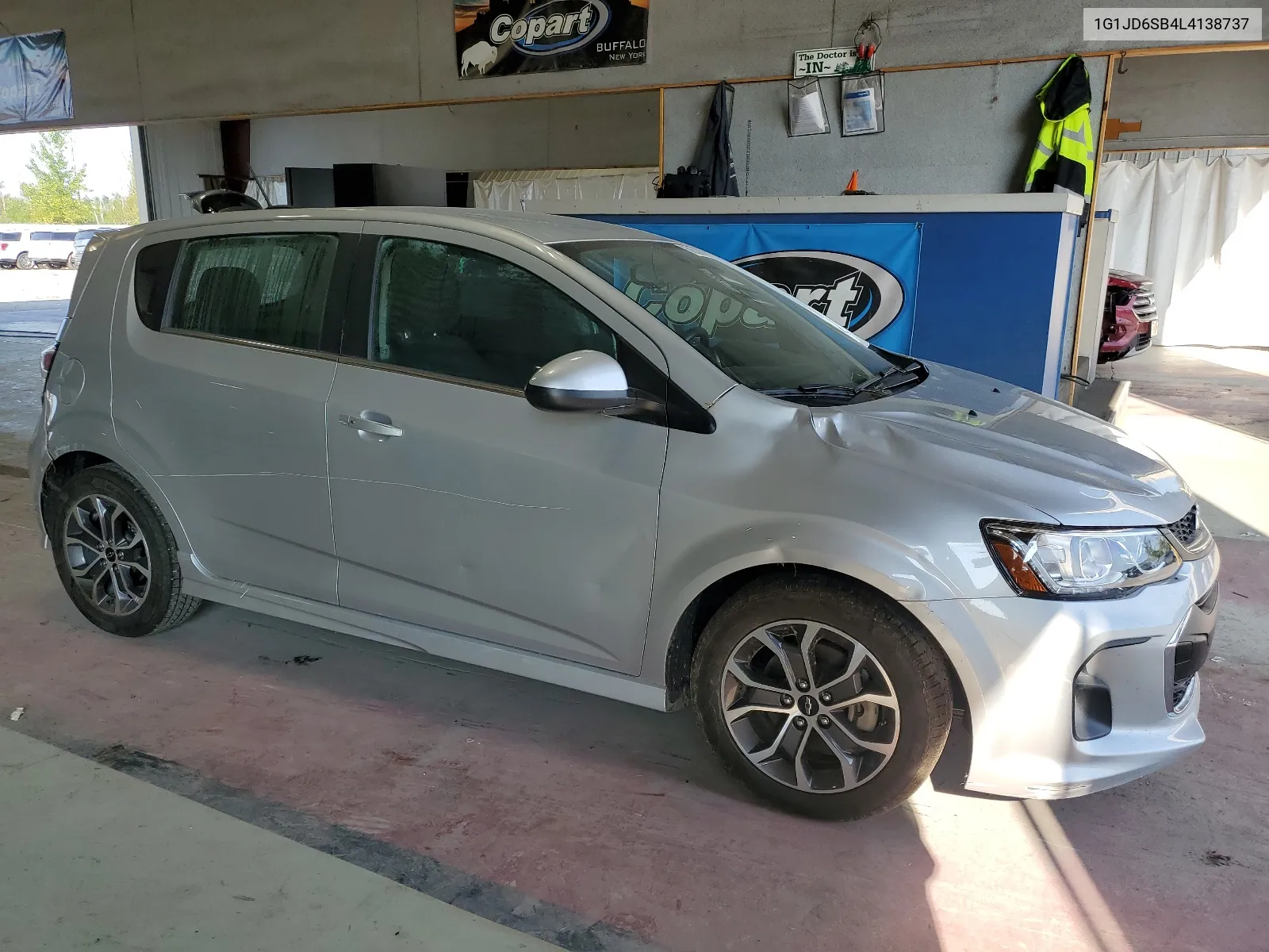 2020 Chevrolet Sonic Lt VIN: 1G1JD6SB4L4138737 Lot: 68550534