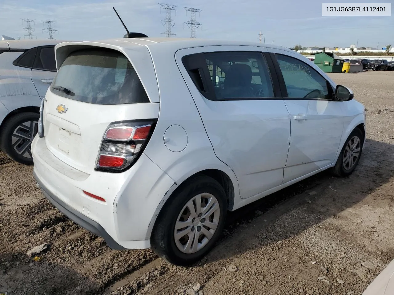 1G1JG6SB7L4112401 2020 Chevrolet Sonic