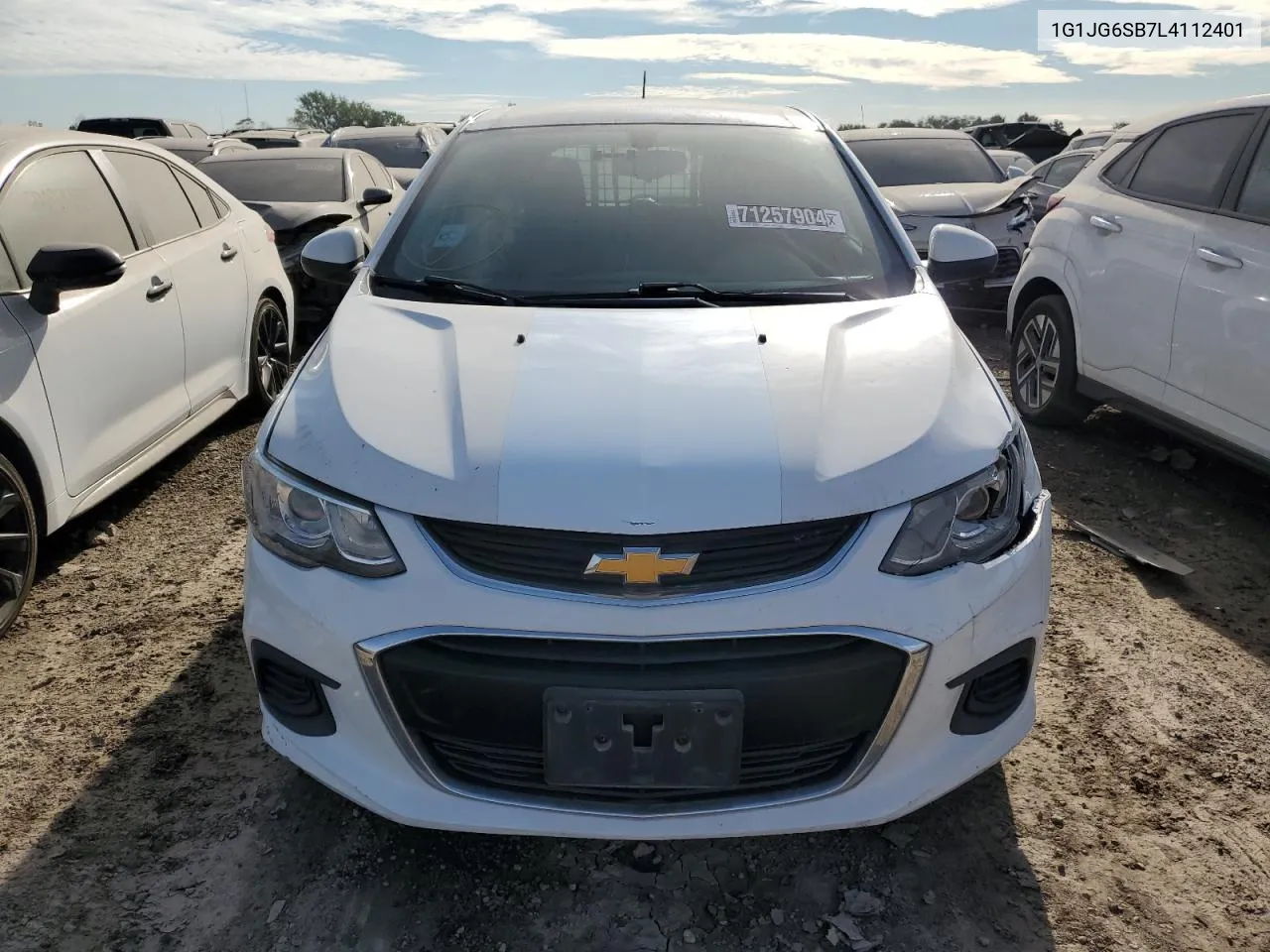 1G1JG6SB7L4112401 2020 Chevrolet Sonic