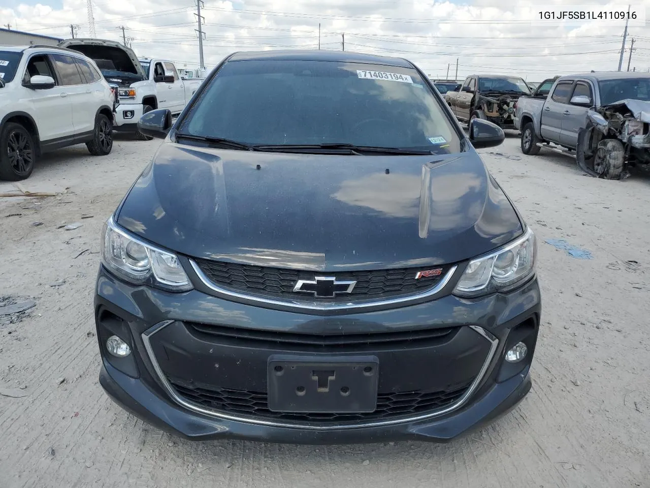 1G1JF5SB1L4110916 2020 Chevrolet Sonic Premier