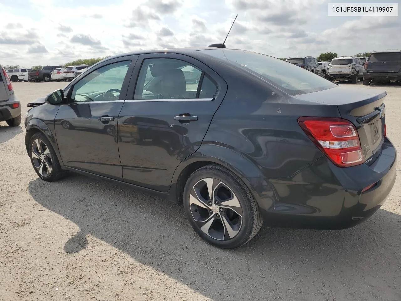 2020 Chevrolet Sonic Premier VIN: 1G1JF5SB1L4119907 Lot: 71456144