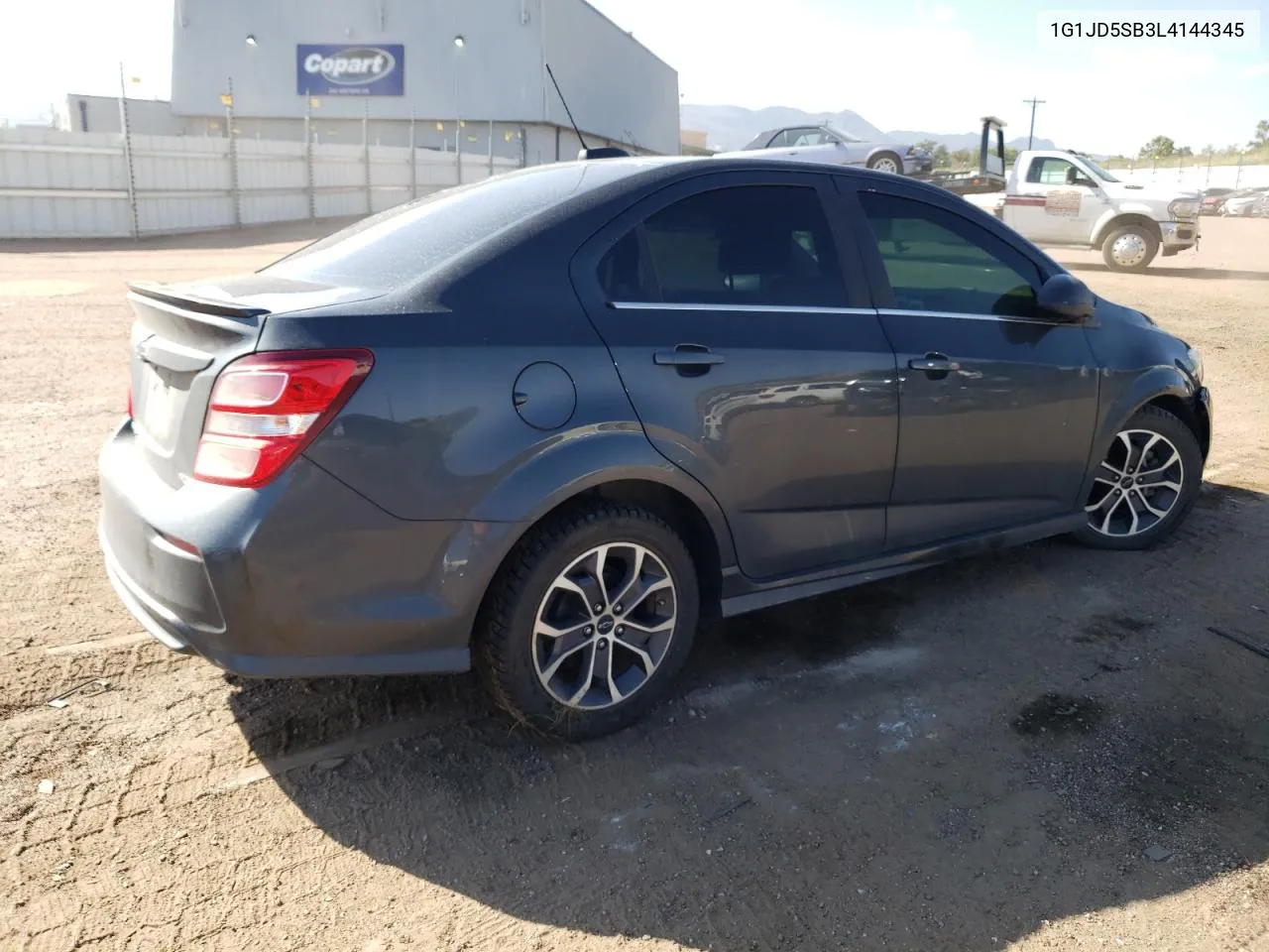 2020 Chevrolet Sonic Lt VIN: 1G1JD5SB3L4144345 Lot: 71492454