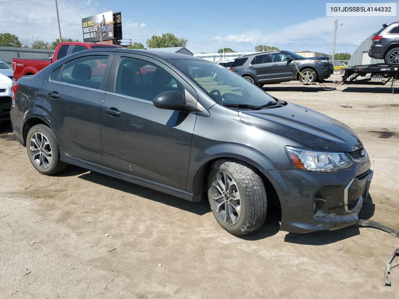 2020 Chevrolet Sonic Lt VIN: 1G1JD5SB5L4144332 Lot: 71772634