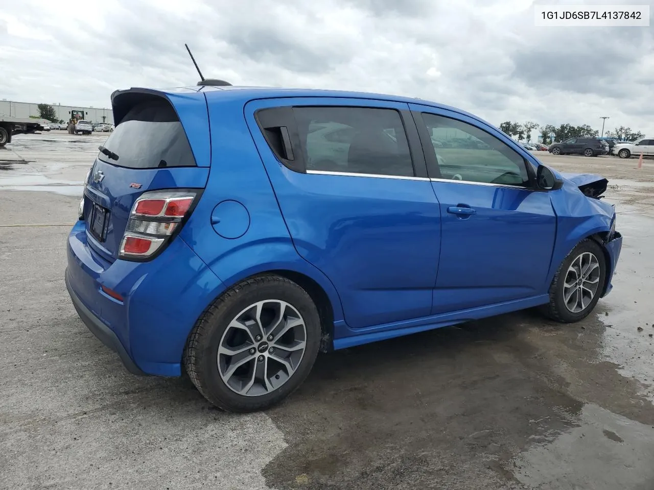 2020 Chevrolet Sonic Lt VIN: 1G1JD6SB7L4137842 Lot: 73323524