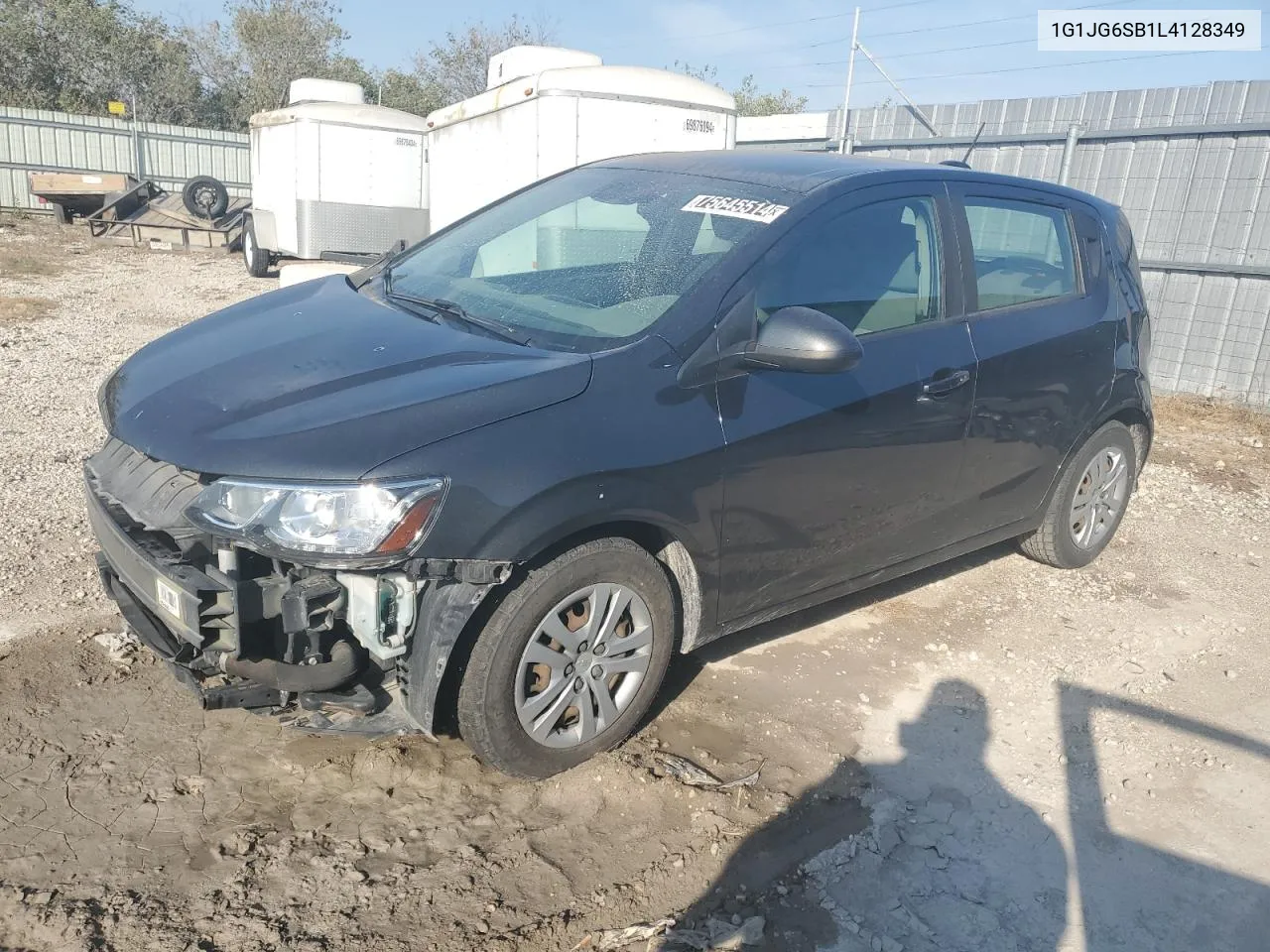 2020 Chevrolet Sonic VIN: 1G1JG6SB1L4128349 Lot: 75645514