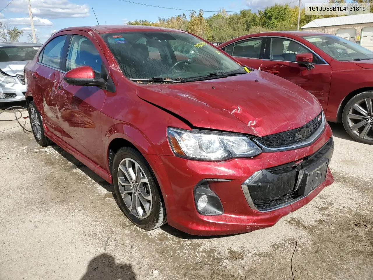 2020 Chevrolet Sonic Lt VIN: 1G1JD5SB1L4131819 Lot: 75828744